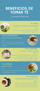 Beneficios de tomar té